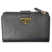 Prada Vintage Pre-owned Laeder plnbcker Black, Dam