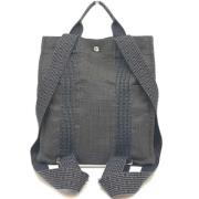 Hermès Vintage Pre-owned Canvas ryggsckar Gray, Dam