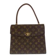 Louis Vuitton Vintage Pre-owned Canvas louis-vuitton-vskor Brown, Dam