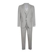 Eleventy Trendy Suit for Men Gray, Herr