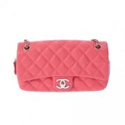 Chanel Vintage Pre-owned Laeder chanel-vskor Pink, Dam