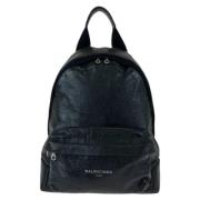 Balenciaga Vintage Pre-owned Laeder ryggsckar Black, Dam