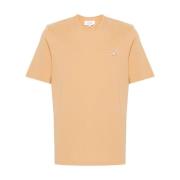 Maison Kitsuné Stiliga Beige T-shirts och Polos Beige, Herr