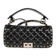 Valentino Garavani Axelväska Rockstud Spike Black, Dam