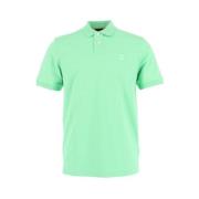 Boss Polo Shirt Bekväm Stilren Funktionell Elegant Green, Herr