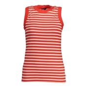 Gant Röd Stilfull Tanktop Red, Dam