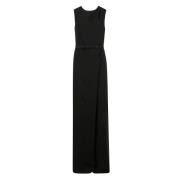 Max Mara Elegant Svart Jumpsuit för Kvinnor Black, Dam