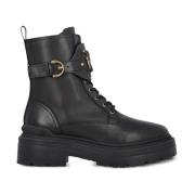 Pinko Svarta Ankelboots Black, Dam