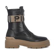 Pinko Svarta Ankelboots Black, Dam