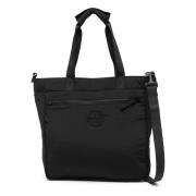 Stone Island Kompass-Motiv Toteväska Black, Herr