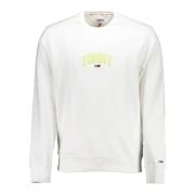 Tommy Hilfiger Vit Herr Sweatshirt Långärmad White, Herr