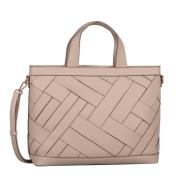 Gabor Frida Zip Shoppingväska Beige, Dam