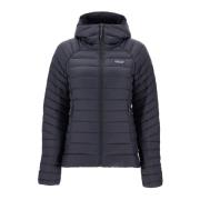 Patagonia Lätt Duntröja med Huva Black, Dam