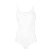 Jil Sander Vit Bodysuit för Kvinnor White, Dam