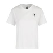 Adidas by Stella McCartney Klassisk T-shirt för vardagsbruk White, Dam