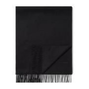 Ermenegildo Zegna Svarta Scarves för Män Aw24 Black, Herr