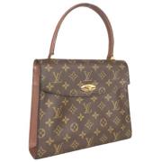 Louis Vuitton Vintage Pre-owned Canvas louis-vuitton-vskor Brown, Dam