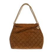 Tory Burch Axelväska Fleming Soft Brown, Dam