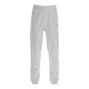 Maison Kitsuné Fox Head Patch Joggers Gray, Herr