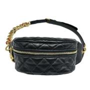 Chanel Vintage Pre-owned Laeder chanel-vskor Black, Dam