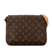 Louis Vuitton Vintage Pre-owned Laeder louis-vuitton-vskor Brown, Dam