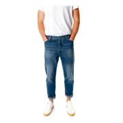 Nn07 Återvunnen Bomull Tapered Fit Jeans Blue, Herr