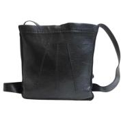 Hermès Vintage Pre-owned Laeder crossbodyvskor Black, Dam