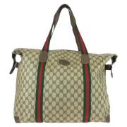 Gucci Vintage Pre-owned Canvas gucci-vskor Brown, Herr