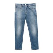 Acne Studios Stone Washed Tapered-Fit River Jeans Blue, Herr