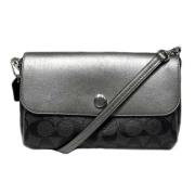 Coach Pre-owned Pre-owned Canvas totevskor Black, Dam