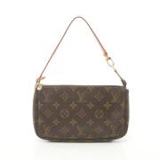 Louis Vuitton Vintage Pre-owned Canvas louis-vuitton-vskor Brown, Dam