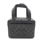 Chanel Vintage Pre-owned Laeder handvskor Black, Dam