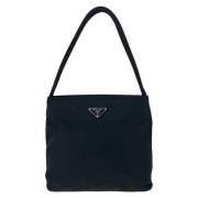 Prada Vintage Pre-owned Canvas prada-vskor Black, Dam