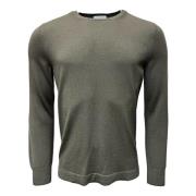 Gran Sasso Athleisure Merino Sweater Oliv Gray, Herr