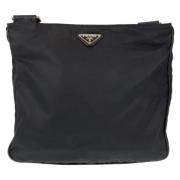 Prada Vintage Pre-owned Canvas prada-vskor Black, Dam