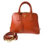 Prada Vintage Pre-owned Laeder prada-vskor Orange, Dam