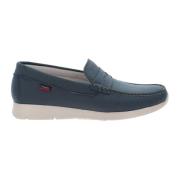 Callaghan Läder Loafers för Män Blue, Herr