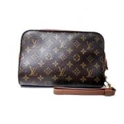 Louis Vuitton Vintage Pre-owned Canvas kuvertvskor Brown, Herr