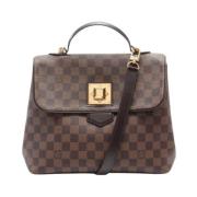 Louis Vuitton Vintage Pre-owned Canvas louis-vuitton-vskor Brown, Dam