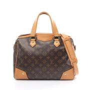 Louis Vuitton Vintage Pre-owned Canvas louis-vuitton-vskor Brown, Dam