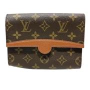 Louis Vuitton Vintage Pre-owned Canvas louis-vuitton-vskor Brown, Dam