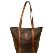 Celine Vintage Pre-owned Laeder totevskor Brown, Dam