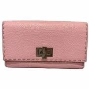 Fendi Vintage Pre-owned Laeder plnbcker Pink, Dam