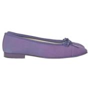 Chanel Vintage Pre-owned Canvas lgskor Purple, Dam