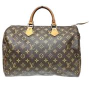 Louis Vuitton Vintage Pre-owned Canvas louis-vuitton-vskor Brown, Dam