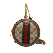 Gucci Vintage Pre-owned Canvas ryggsckar Beige, Herr