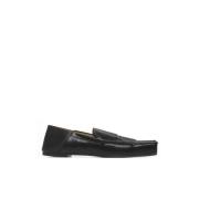 Jacquemus Svarta platta skor Black, Herr