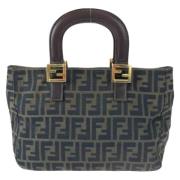 Fendi Vintage Pre-owned Canvas fendi-vskor Brown, Dam