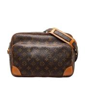 Louis Vuitton Vintage Pre-owned Canvas louis-vuitton-vskor Brown, Dam