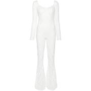 Charo Ruiz Ibiza Vit Naturlig Jumpsuit Zaray White, Dam